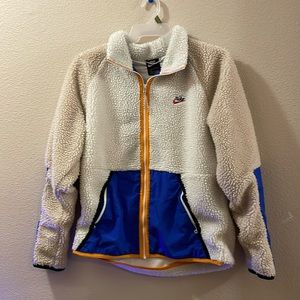 Nike partial Sherpa jacket